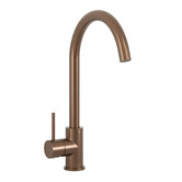 Temple &amp; Webster Clovelly Bronze Sink Mixer &amp; Bowral 480mm Fireclay Sink Package