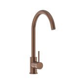 Temple &amp; Webster Clovelly Bronze Sink Mixer &amp; Bowral 480mm Fireclay Sink Package