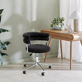 Temple &amp; Webster Astrid Chenille Office Chair