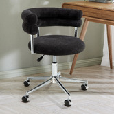 Temple &amp; Webster Astrid Chenille Office Chair