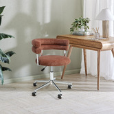 Temple &amp; Webster Astrid Chenille Office Chair