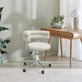 Temple &amp; Webster Astrid Chenille Office Chair