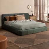 Temple &amp; Webster Coco Upholstered Bed