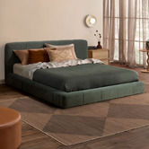 Temple &amp; Webster Coco Upholstered Bed