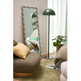 Temple &amp; Webster Teo Olive Metal Mushroom Floor Lamp