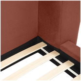 Temple &amp; Webster Gala Velvet Queen Bed