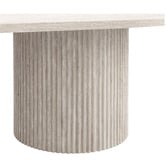 Temple &amp; Webster Tilly Travertine-Look Coffee Table