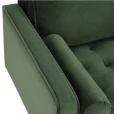 Temple &amp; Webster Stockholm Velvet Armchair