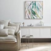 Temple &amp; Webster Eucalyptus Framed Canvas Wall Art
