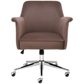 Temple &amp; Webster Jasper Velvet Office Chair