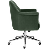 Temple &amp; Webster Jasper Velvet Office Chair