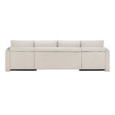 Temple &amp; Webster Frida 4 Seater Storage Sofa Bed with Double Chaise