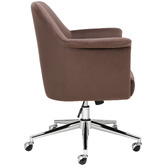 Temple &amp; Webster Jasper Velvet Office Chair