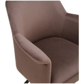 Temple &amp; Webster Jasper Velvet Office Chair