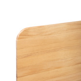Temple &amp; Webster Bobble Pine Wood Ball Foot Bed