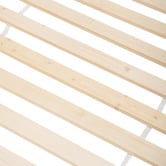 Temple &amp; Webster Bobble Pine Wood Ball Foot Bed