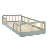 Temple &amp; Webster Remy Single Floor Bed