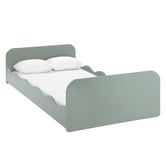 Temple &amp; Webster Wavy Single Floor Bed