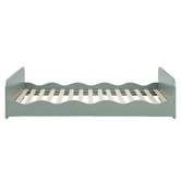 Temple &amp; Webster Wavy Single Floor Bed