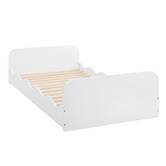 Temple &amp; Webster Wavy Single Floor Bed