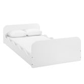 Temple &amp; Webster Wavy Single Floor Bed