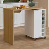 Temple &amp; Webster Austin Kitchen Island Trolley