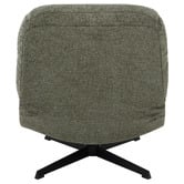 Temple &amp; Webster 2 Piece Jerome Swivel Accent Chair &amp; Ottoman Set
