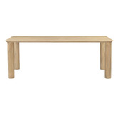 Temple &amp; Webster Tara Mango Wood Dining Table &amp; Bench Set