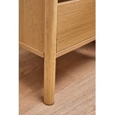 Temple &amp; Webster Jimmy 3 Drawer Bedside Table