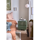 Temple &amp; Webster Lola 2 Drawer Bedside Table