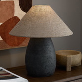 Temple &amp; Webster Sabi Edgar Cement Table Lamp