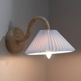 Temple &amp; Webster Harper Rattan Wall Light