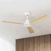Temple &amp; Webster Quinn 122cm DC Ceiling Fan with Remote Control