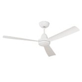Temple &amp; Webster Quinn 122cm DC Ceiling Fan with Remote Control &amp; LED