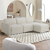 Temple &amp; Webster Barton 4 Seater Modular Sofa &amp; Ottoman Set