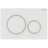 Temple &amp; Webster Myles Wall Faced Toilet Package with White Flush Button