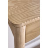 Temple &amp; Webster Willa 1 Drawer Ash Wood Console Table