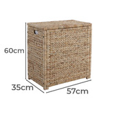 Temple &amp; Webster Villa Water Hyacinth Double Hamper