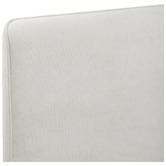 Temple &amp; Webster Bonnie Upholstered Ball Foot Bed