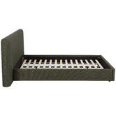 Temple &amp; Webster Lofty Upholstered Queen Bed