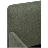 Temple &amp; Webster Harbor Chenille Single Floor Bed