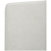 Temple &amp; Webster Bonnie Upholstered Ball Foot Bed