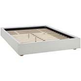 Temple &amp; Webster Raya Upholstered Bed Base