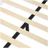 Temple &amp; Webster Raya Upholstered Bed Base