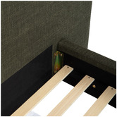 Temple &amp; Webster Lofty Upholstered Queen Bed