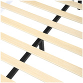 Temple &amp; Webster Raya Upholstered Bed Base