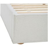 Temple &amp; Webster Raya Upholstered Bed Base