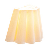 Temple &amp; Webster Clem White Scalloped Wall Light