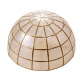 Temple &amp; Webster Dayla Mushroom Capiz Shell Table Lamp