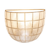 Temple &amp; Webster Ellidy Capiz Shell Wall Light